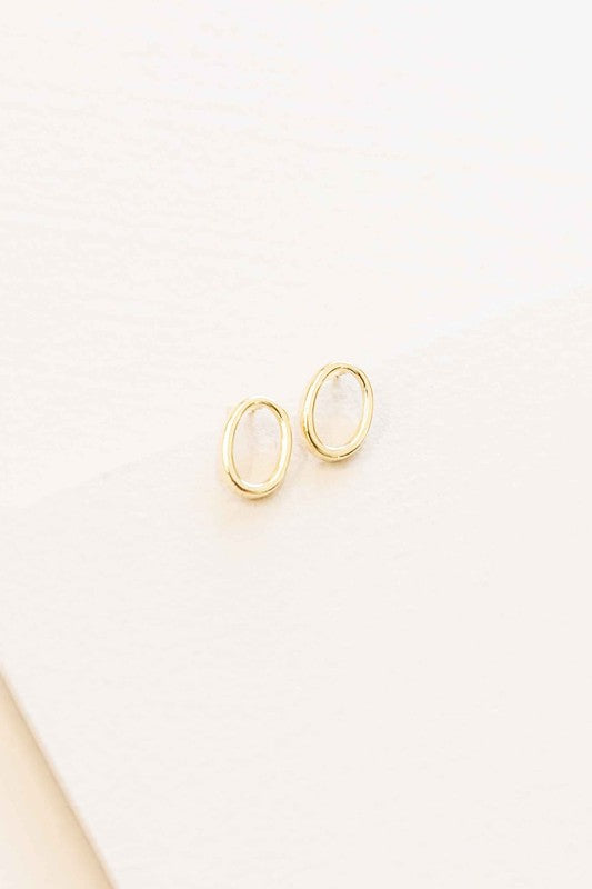 Tiff Oval Earrings