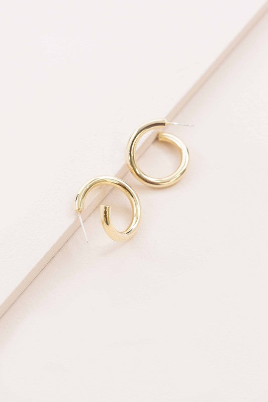 Charlotte Hoop Earrings