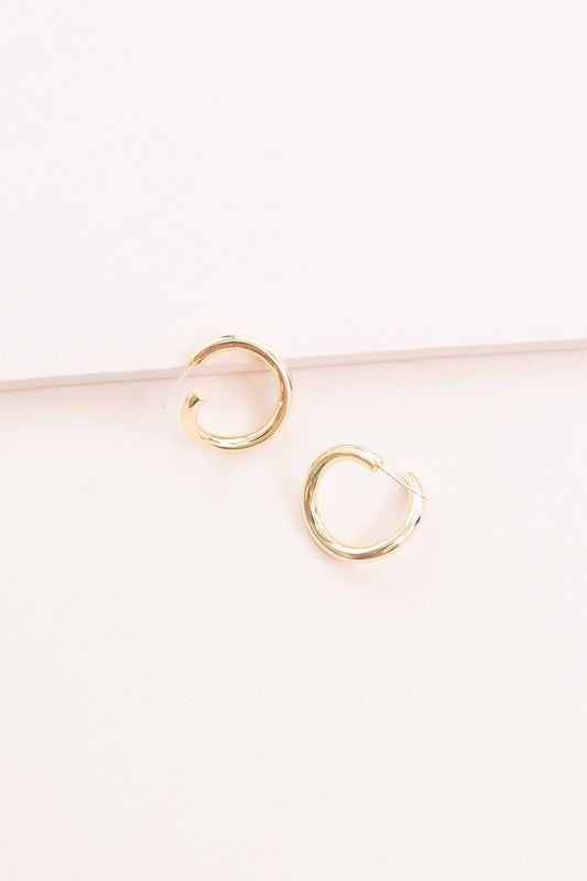 Charlotte Hoop Earrings