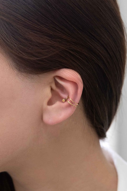 Double the Love Ear Cuff